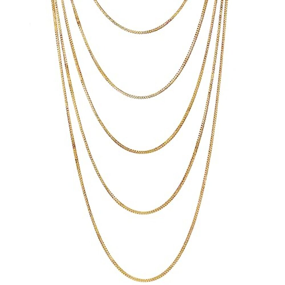 Multi-Strand Waterfall Statement Necklace Choker … - image 4